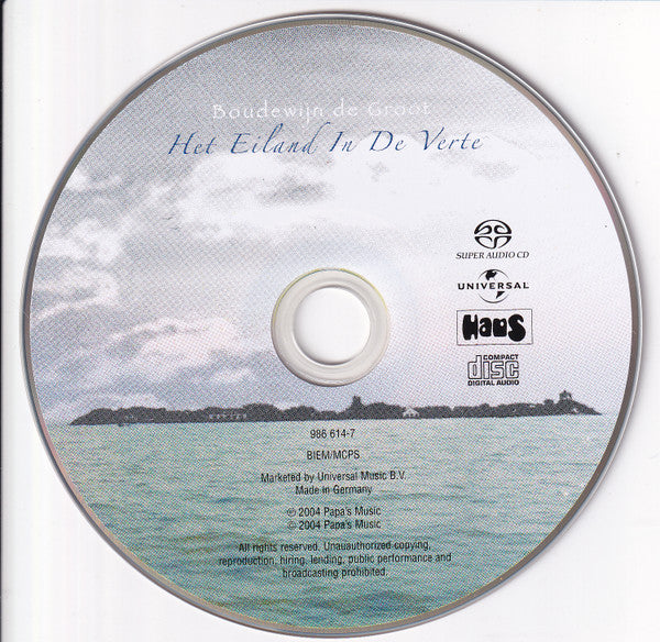 Boudewijn De Groot : Het Eiland In De Verte (SACD, Hybrid, Multichannel, Album + CD)
