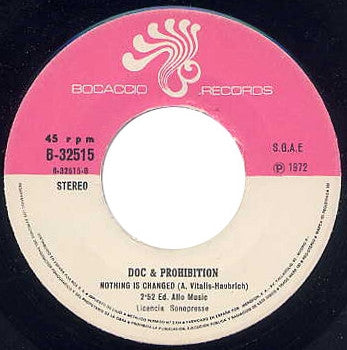 Doc & Prohibition : Supermán (7", Single)