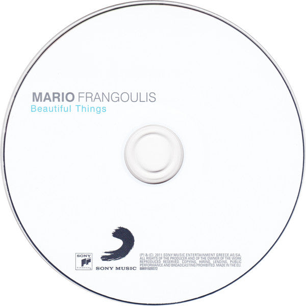 Mario Frangoulis : Beautiful Things (CD, Album)