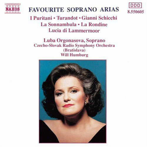 Luba Orgonasova - Slovak Radio Symphony Orchestra, Will Humburg : Favourite Soprano Arias  (CD, Album)