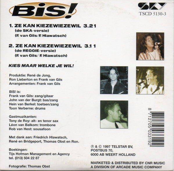 Bis! : Ze Kan Kiezewiezewil (CD, Single)