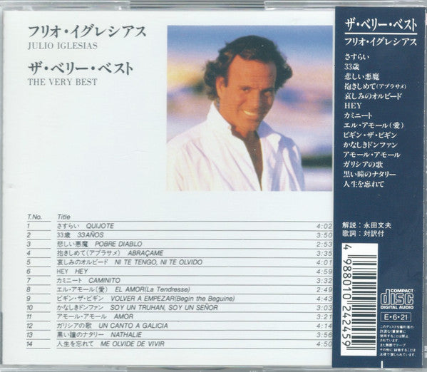 Julio Iglesias : The Very Best (CD, Comp, RP)