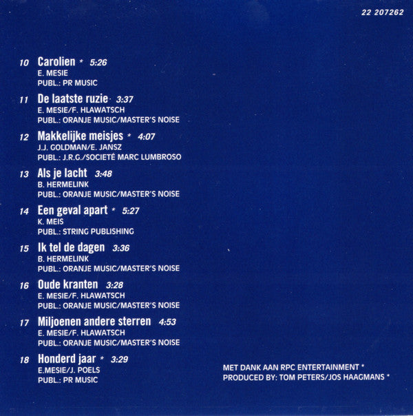 Erik Mesie : Erik Mesie (CD, Comp)