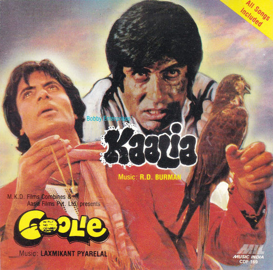 R. D. Burman / Laxmikant-Pyarelal : Kaalia / Coolie (CD, Comp)