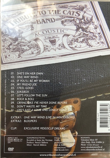 Tribute To The Cats Band : 'Acoustic' (DVD-V, Dol)