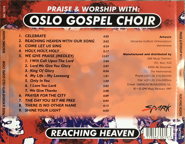 Oslo Gospel Choir : Reaching Heaven (CD, Album)