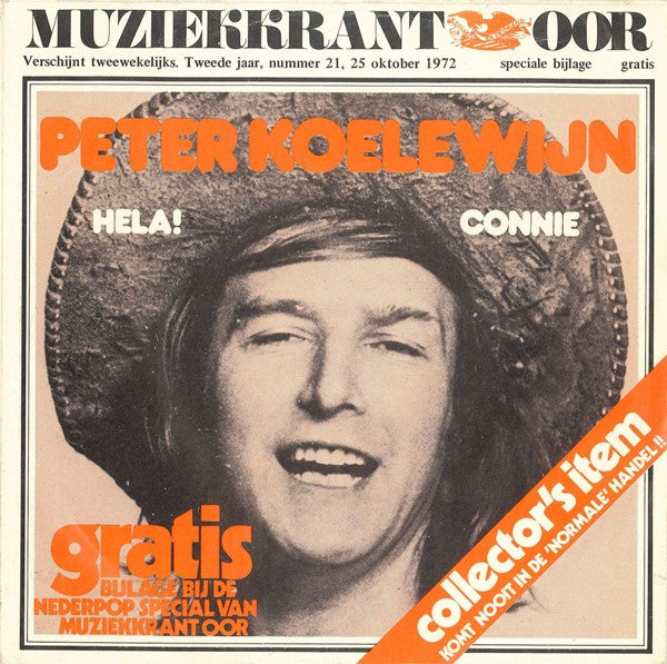 Peter Koelewijn & Zijn Rockets : Hela! / Connie (7", Single)