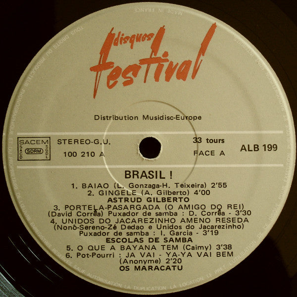 Various : Brasil ! (2xLP, Comp, Gat)