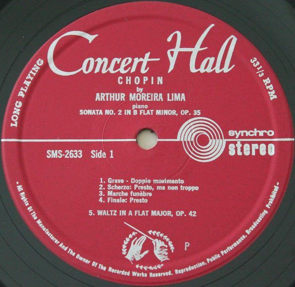 Frédéric Chopin, Arthur Moreira Lima : Chopin (LP)