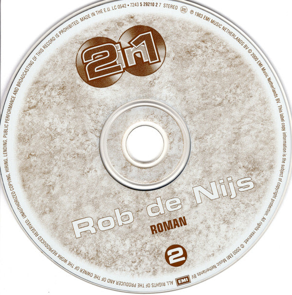 Rob de Nijs : Met Je Ogen Dicht / Roman (2xCD, Comp)