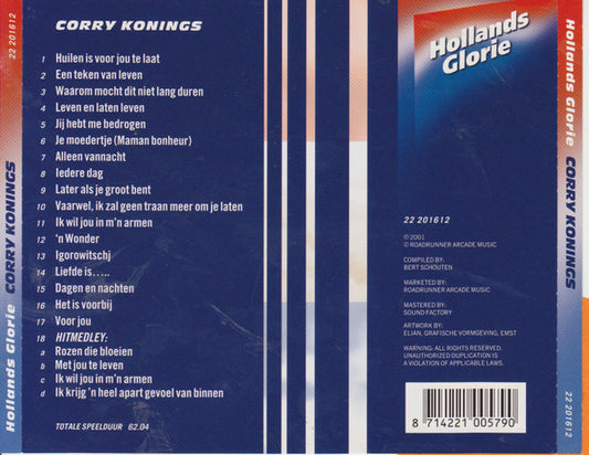 Corry Konings : Corry Konings (CD, Comp)
