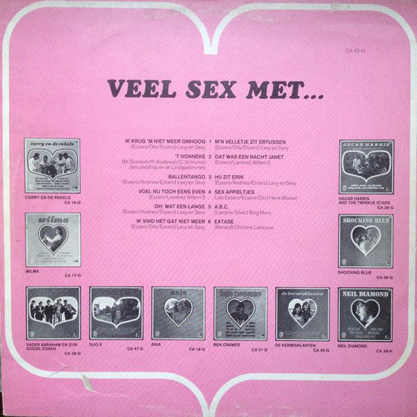 Various : Veel Sex Met... (LP, Comp)