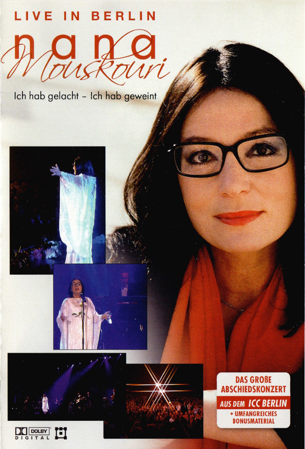 Nana Mouskouri : Live In Berlin (Ich Hab Gelacht - Ich Hab Geweint) (DVD-V)