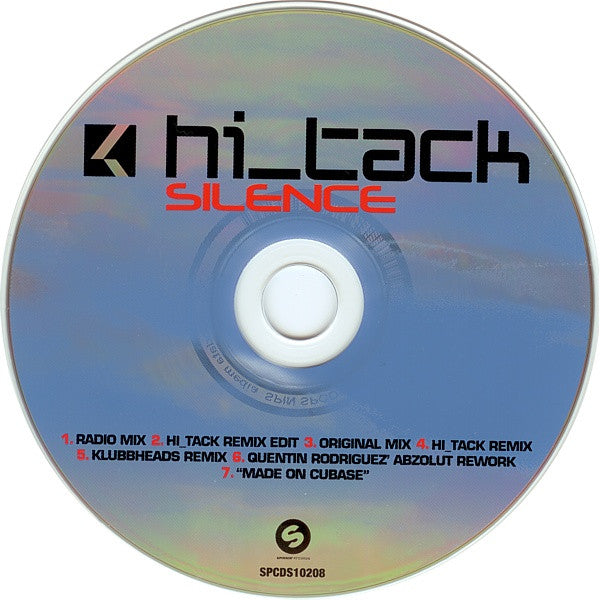 Hi_Tack : Silence (CD, Single)