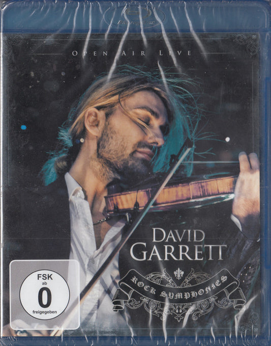 David Garrett (4) : Rock Symphonies - Open Air Live (Blu-ray, Album, Multichannel)