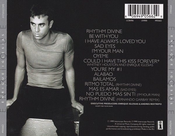 Enrique Iglesias : Enrique (CD, Album)