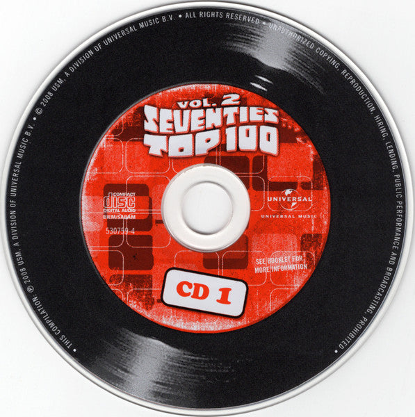 Various : Seventies Top 100 Vol.2 (5xCD, Comp, RM)