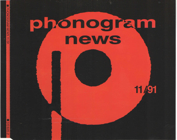 Various : Phonogram News 11/91 (2xCD, Comp, Promo)