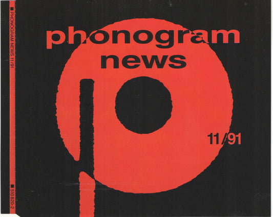 Various : Phonogram News 11/91 (2xCD, Comp, Promo)