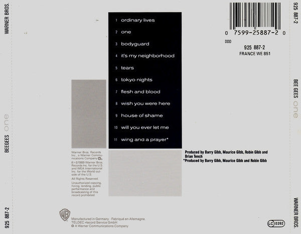 Bee Gees : One (CD, Album)