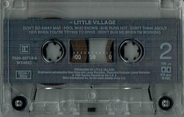 Little Village : Little Village (Cass, Album, Dol)