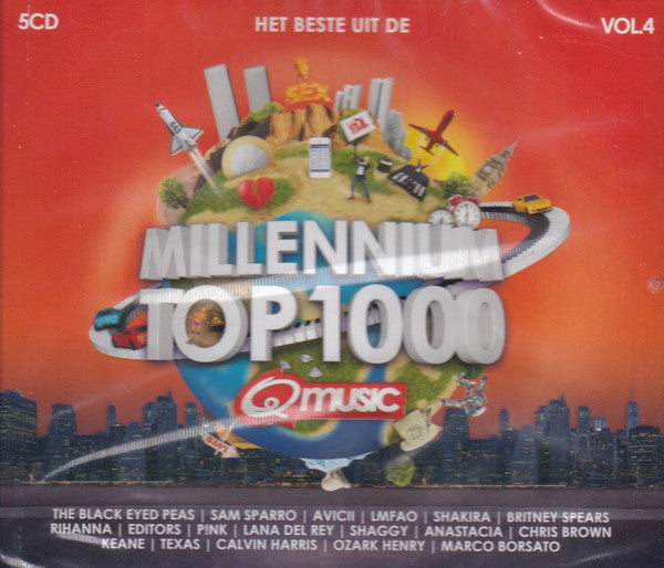 Various : Het Beste Uit De Q-Music Top 1000 Vol.4 (5xCD, Comp + Box)