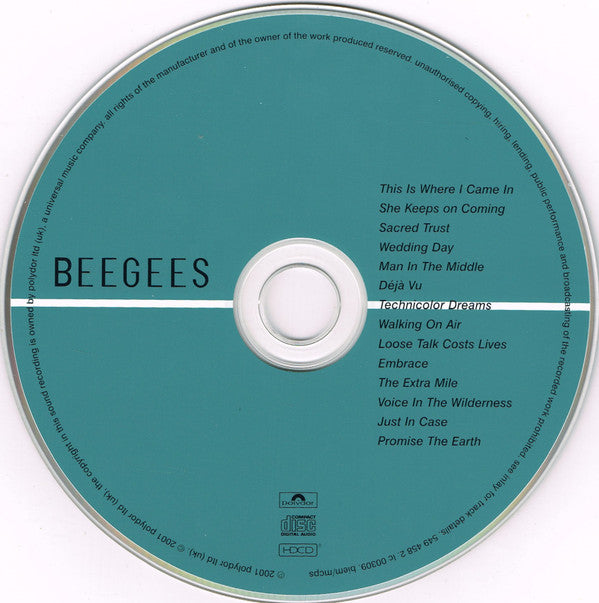 Bee Gees : This Is Where I Came In (HDCD, Album, S/Edition)