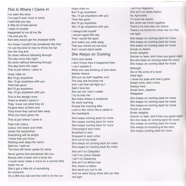 Bee Gees : This Is Where I Came In (HDCD, Album, S/Edition)