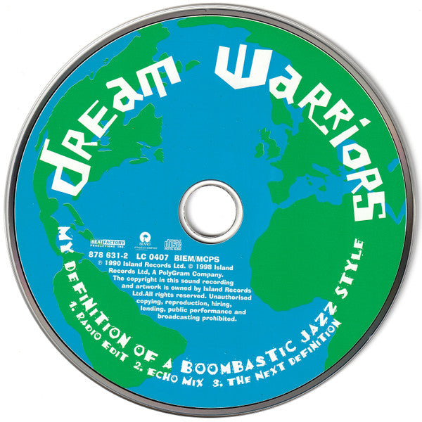 Dream Warriors : My Definition Of A Boombastic Jazz Style (CD, Maxi)
