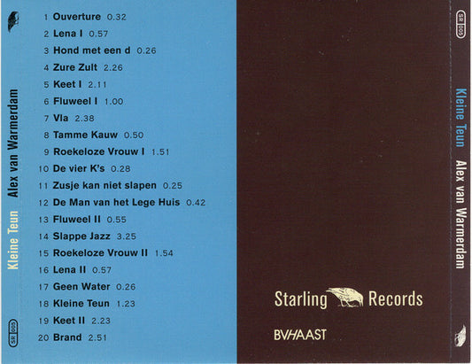 Alex van Warmerdam, De Mexicaanse Hond : Kleine Teun (CD, Album)