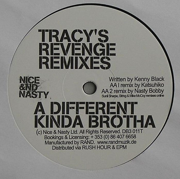 Heretics Of Disko / A Different Kinda Brotha : Feelin' Electrified / Tracey's Revenge (Remixes) (12")