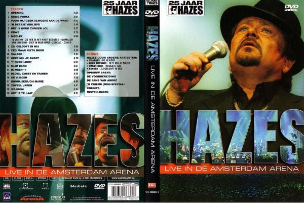 André Hazes : Live In De Amsterdam Arena (25 Jaar Hazes) (DVD-V, PAL)