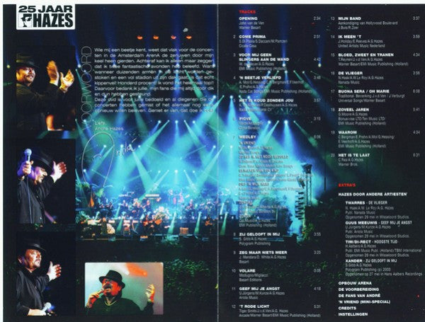 André Hazes : Live In De Amsterdam Arena (25 Jaar Hazes) (DVD-V, PAL)