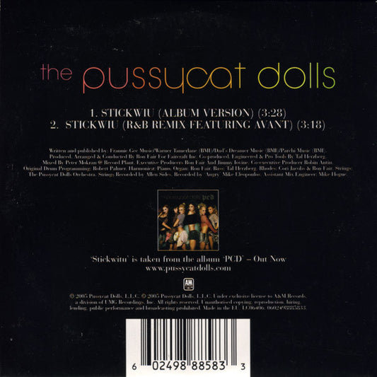 The Pussycat Dolls : Stickwitu (CD, Single)