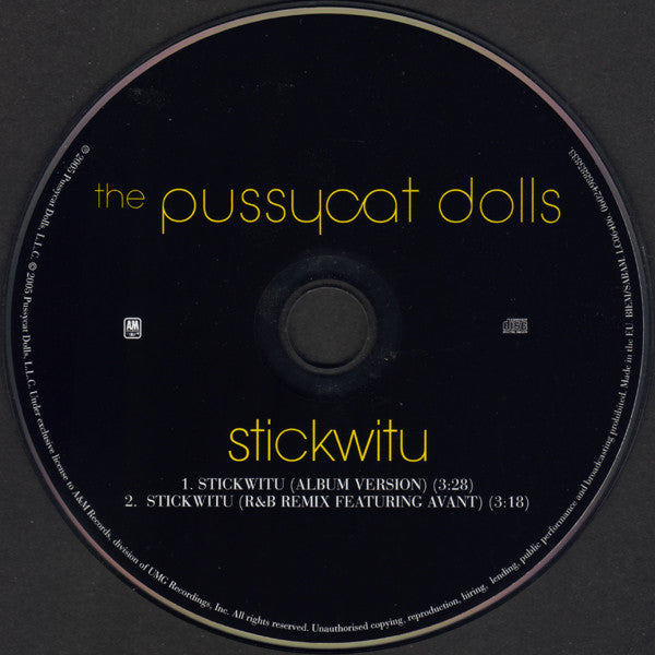 The Pussycat Dolls : Stickwitu (CD, Single)