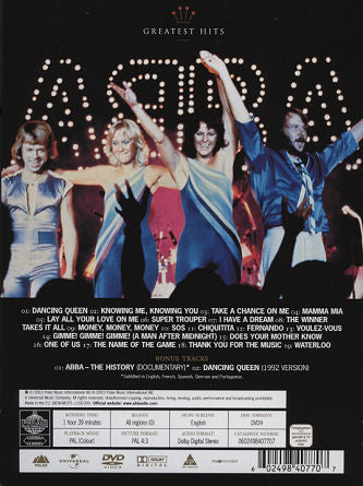 ABBA : Gold (Greatest Hits) (DVD-V, Comp, Copy Prot., RE, PAL, Sli)