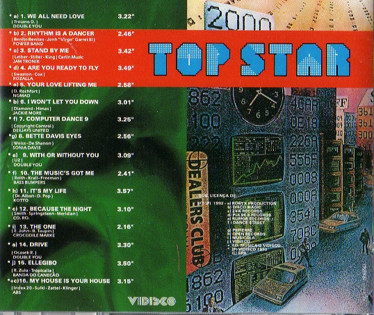 Various : Top Star 92/93 (CD, Comp)