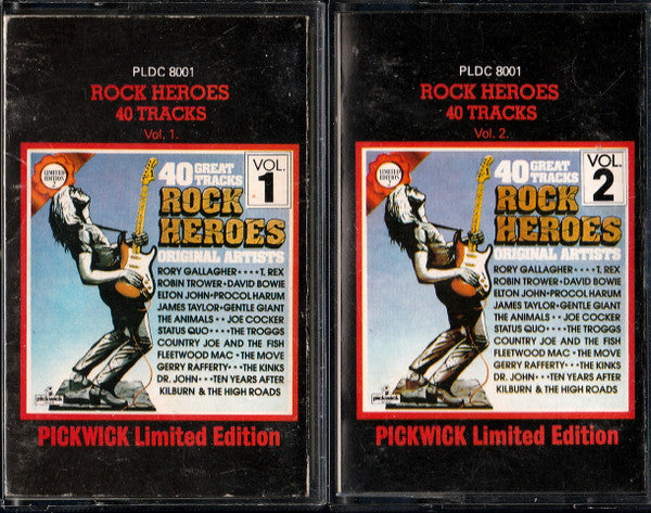 Various : Rock Heroes (2xCass, Comp, Ltd)