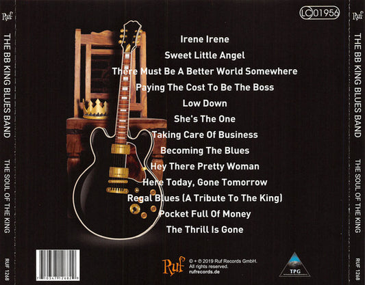 The BB King Blues Band Featuring: Taj Mahal, Joe Louis Walker, Kenny Wayne Shepherd, Michael Lee (28) & Kenny Neal : The Soul Of The King (CD, Album)