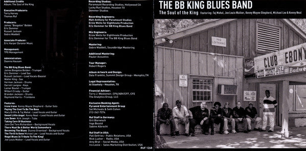 The BB King Blues Band Featuring: Taj Mahal, Joe Louis Walker, Kenny Wayne Shepherd, Michael Lee (28) & Kenny Neal : The Soul Of The King (CD, Album)