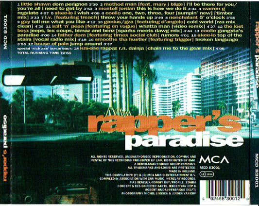 Various : Rapper's Paradise (CD, Comp)