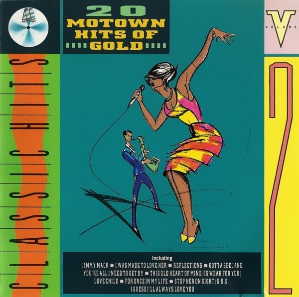 Various : Motown Hits Of Gold Volume 2 (CD, Comp)
