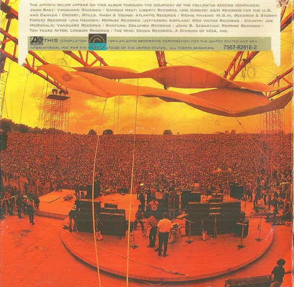 Various : The Best Of Woodstock (CD, Comp, RM)