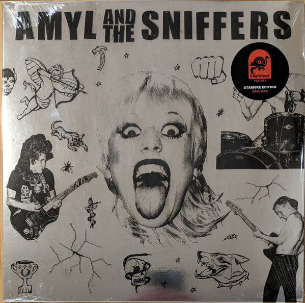 Amyl And The Sniffers : Amyl And The Sniffers (LP, Album, Ltd, Pin)