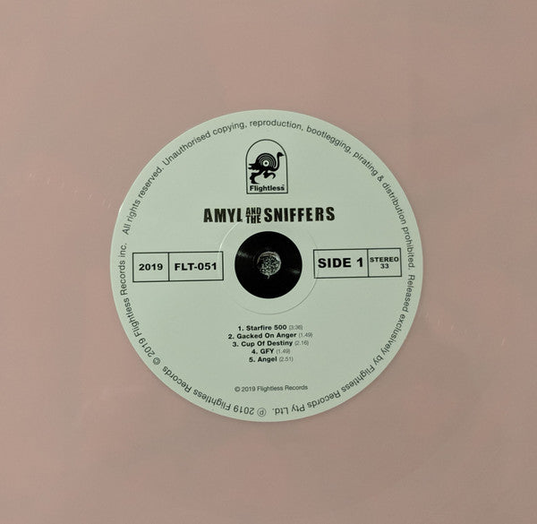 Amyl And The Sniffers : Amyl And The Sniffers (LP, Album, Ltd, Pin)