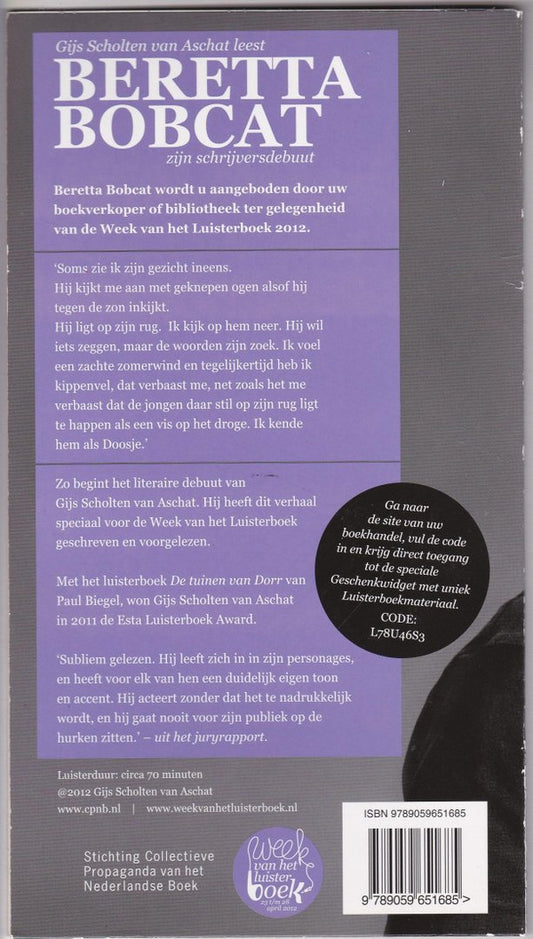Gijs Scholten van Aschat : Beretta Bobcat (CD)