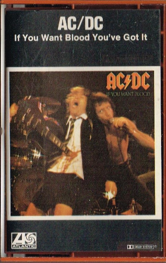 AC/DC : If You Want Blood You've Got It (Cass, Album, RE, ora)