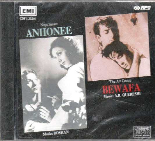 Roshan (2) / A. R. Qureshi : Anhonee / Bewafa (CD, Comp)
