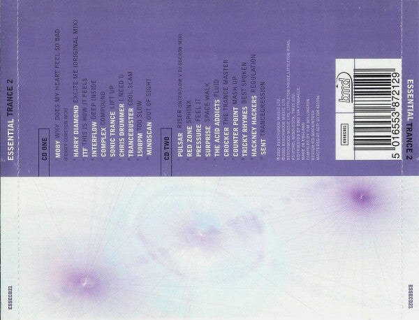 Various : Essential Trance 2 – 20 Massive Uplifting Trance Anthems (2xCD, Comp)