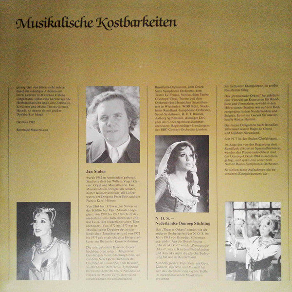 Grit van Jüten : Musikalische Kostbarkeiten  (2xLP, Album)